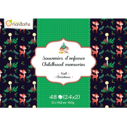 Avenue Mandarine Dobbeltsidet papir, Christmas