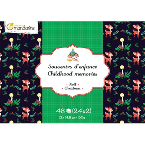 Avenue Mandarine Dobbeltsidet papir, Christmas