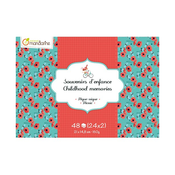 Avenue Mandarine Dobbeltsidet papir, Picnic