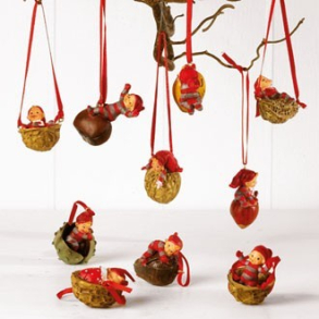 Baby nisse i nd, 5 stk.