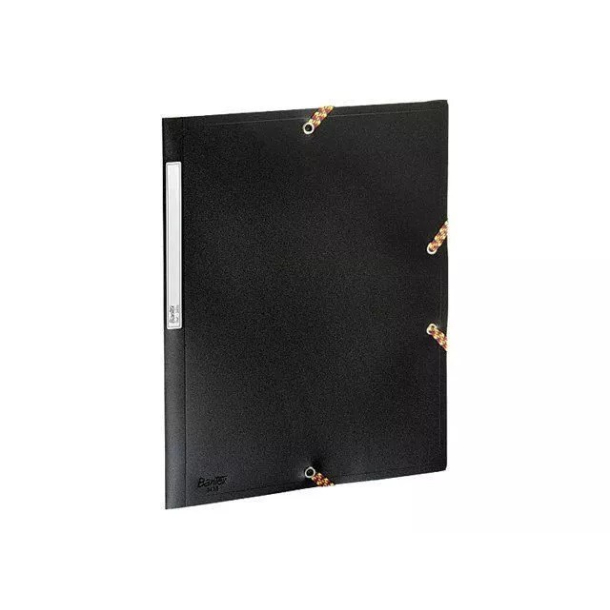 Bantex - Elastikmappe sort