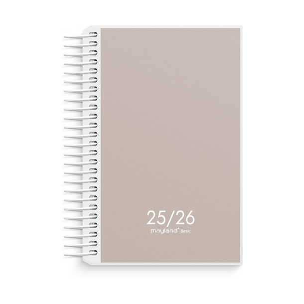 Basic Studiekalender, mini, A5 2025/2026