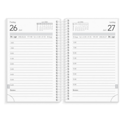 Basic Studiekalender, mini, A5 2025/2026