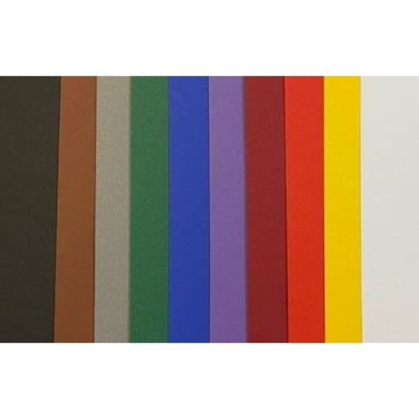 Blandet A4 karton, 180g, 10 ark