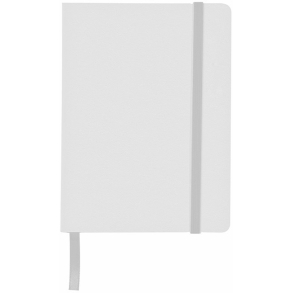 Blok med elastik, A6, hvid