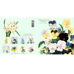BLOOMING SPRING - 8 forskellige dobbeltkort kvadratisk