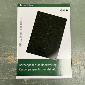 BNT Carbon papir A4, 10 ark, sort