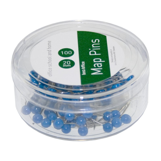 BNT Kortnle, bl, 100 stk.