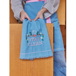 Bomuld Viskestykke - Lys Bl - Stay Clean