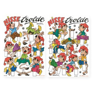 Bramming kravletrolle – 29X42CM, 2 ark