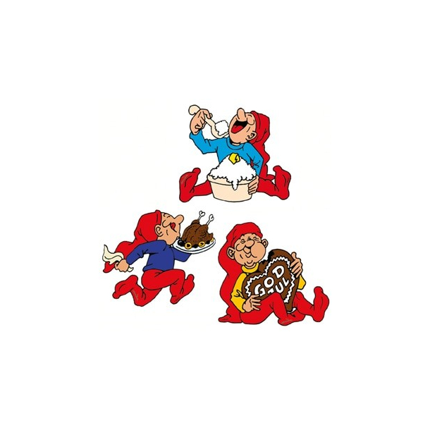 Bramming nisse, tr, vgophng, 60 cm