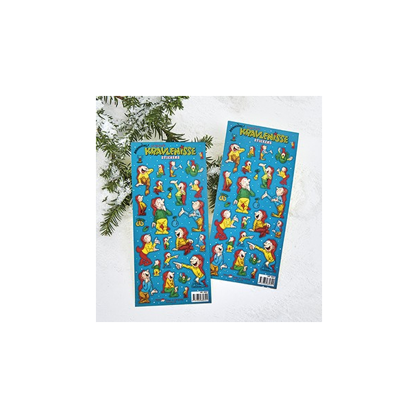 Bramming papir stickers, Old Time