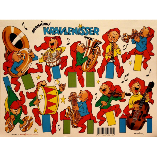 Bramming nisse kravlenisse ark - musik