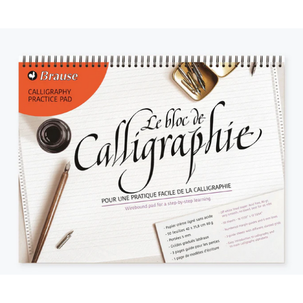 Brause Kaligrafi veblok A3