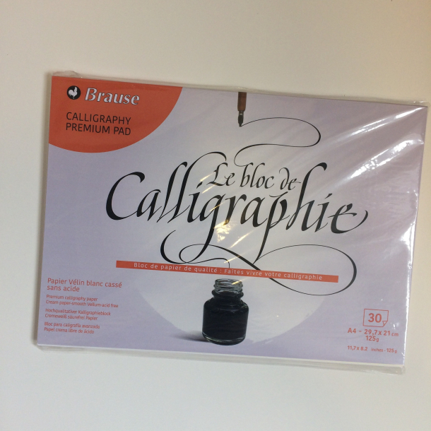 Brause Kaligrafi premium blok A4