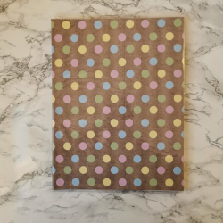 Brevpapir Rossler, m. prikker