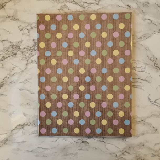 Brevpapir Rossler, m. prikker