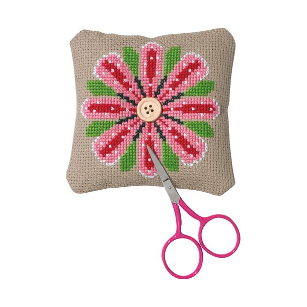 Broderi kit, nlepude, blomst