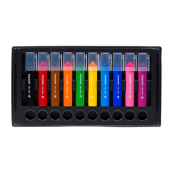 Bruynzeel Mega Point Tuscher, 10 farver