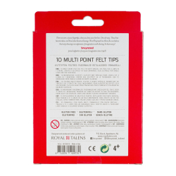 Bruynzeel Multi Point Tuscher, 10 farver