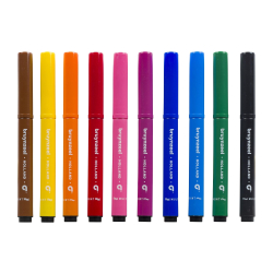 Bruynzeel Multi Point Tuscher, 10 farver