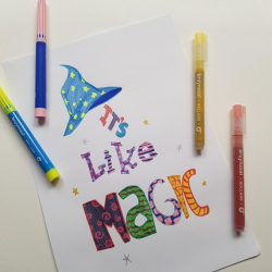 Bruynzeel trylletuscher, 8 stk.