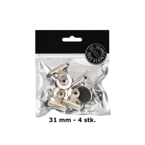 Bulldog magnet - slv