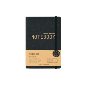 Bullet journal A5 lder, sort