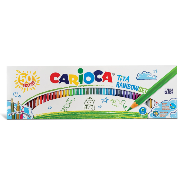 Carioca farveblyanter 50 stk. 