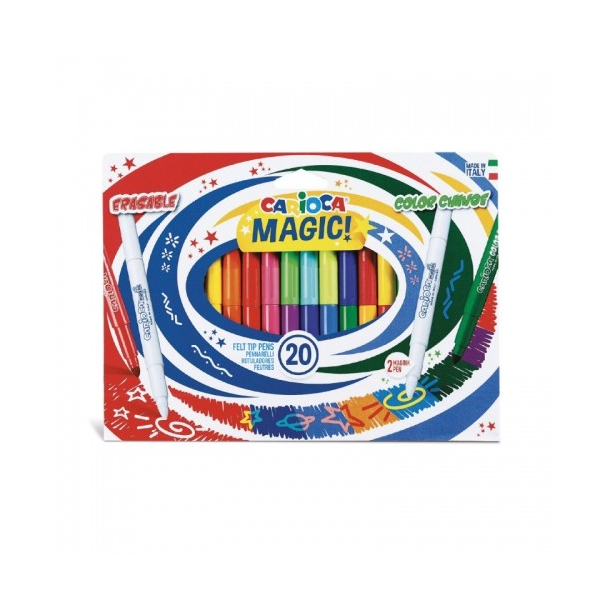 CARIOCA MAGIC tusser. 20 stk. ass.