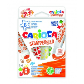 CARIOCA Stempeltusser 6 stk. ass