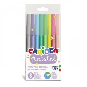 CARIOCA tusser pastel 8 stk.