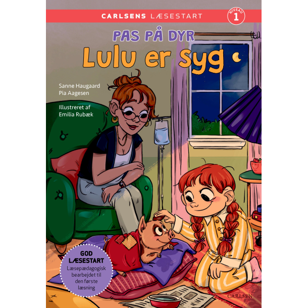 Carlsens lsestart: Pas p dyr: Lulu er syg
