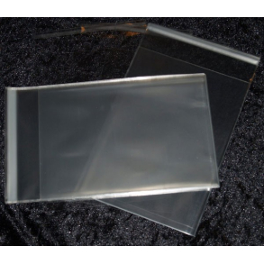 Cellofan Pose 13x18cm klar (kort str.) m/limlukning, 100 stk.