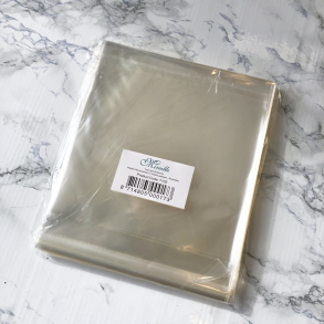 Cellofan Pose 14,8x15 cm klar m/limlukning, 100 stk.