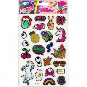 Centrum 3D stickers, Sassy