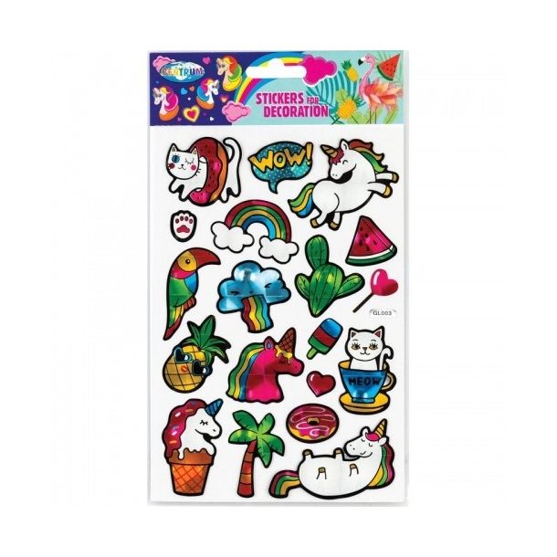 Centrum holografiske stickers, Enhjrning