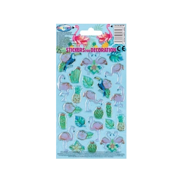 Centrum Stickers flamingo