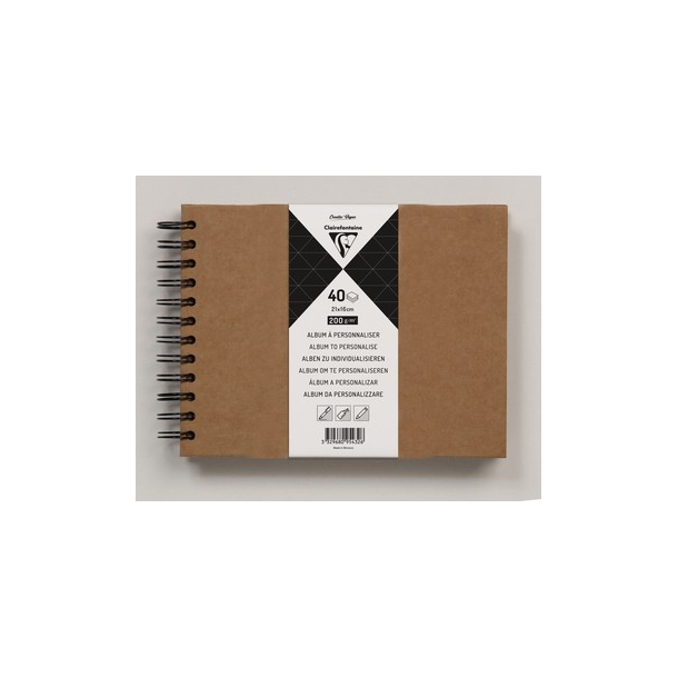 Clairefontaine,  Album To Personalise, 21x16cm 
