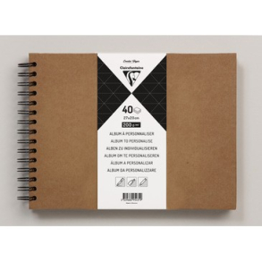 Clairefontaine,  Album To Personalise, 27x20cm