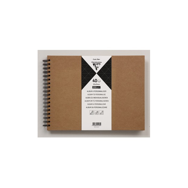 Clairefontaine, Album To Personalise, 32x24cm