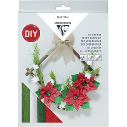 Clairefontaine Crepe papir st, Julekrans