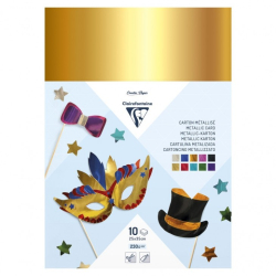 Clairefontaine, Metallic karton, 10 ark