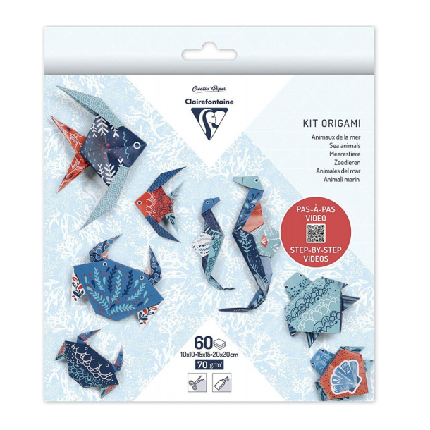 Clairefontaine Origami, Sea Animals