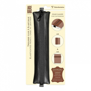 Clairefontaine Penalhus med elastikstrop, sort