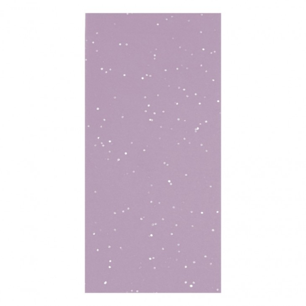 Clairefontaine Silkepapir, lyslilla glitter