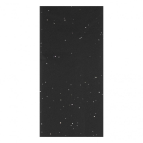 Clairefontaine Silkepapir, Sort glitter