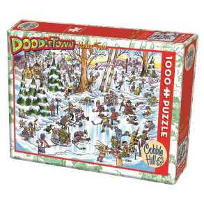 Cobble Hill puslespil 1000 brikker, Hockey Town