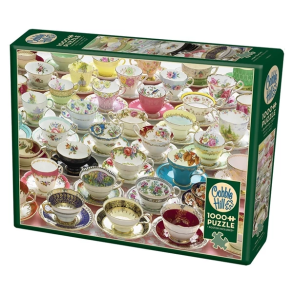 Cobble Hill puslespil 1000 brikker, More teacups