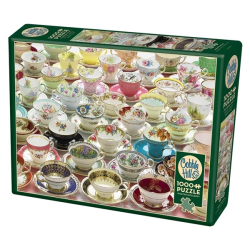 Cobble Hill puslespil 1000 brikker, More teacups